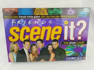 Friends Scene It? Dvd Board Game 05 Party Tv Trivia Complete