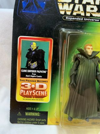 Star Wars Expanded Universe 3D Play Scene Clone Emperor Palpatine Figure 3