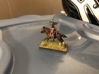 28mm Napoleonic British 3rd Dragoon’s Mounted Soldier Painted Colors 2