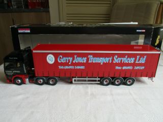 Corgi 1/50 Man Tga Xxl Curtainside - Gerry Jones Newport Limited Cc13412
