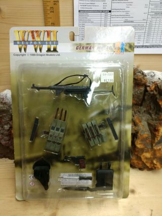 1/6 Scale Dragon Collectibles.  German Mp - 40 Weapons Set