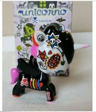 Tokidoki Unicorno Unicorn Halloween 3 " Vinyl Figure - La Catrina