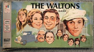 Vintage 1974 The Waltons Board Game Milton Bradley Complete