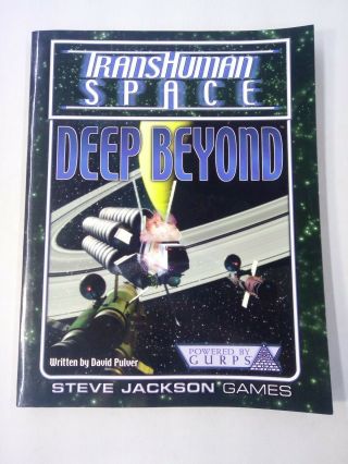 Gurps Transhuman Space Deep Beyond Sc 1st Edition