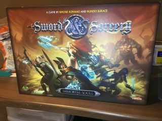 Sword And Sorcery Immortal Souls Board Game Plus 3d Doors