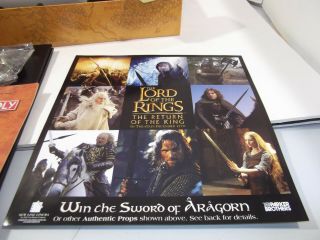 MONOPOLY Lord of the Rings Trilogy Edition - Board Game - COMPLETE & 4