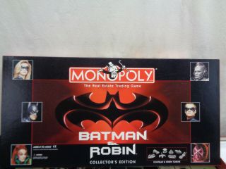 Monopoly Batman and Robin Collectors Edition (OAR74) 5