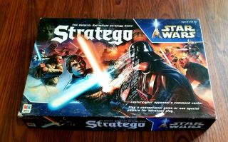 Star Wars Stratego Board Game By Hasbro/milton Bradley (2002) (missing Rule Book)