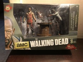 Mcfarlane Morgan With Impaled Walker And Spiked Trap The Walking Dead Series 8