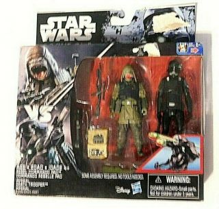 Rebel Cammando Pao & Imperial Death Trooper Star Wars Rogue One Action Figure 2