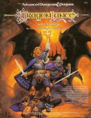 Dragonlance Adventures Ad&d 1987 Extremely