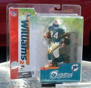 2004 McFarlane NFL Set of 2 Ricky Williams 2 Figure Series 10 Miami Dolphins 3