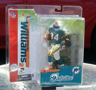 2004 McFarlane NFL Set of 2 Ricky Williams 2 Figure Series 10 Miami Dolphins 4