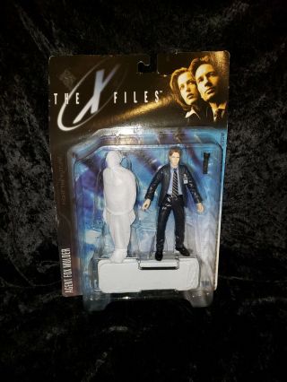 The X - Files 6 " Agent Fox Mulder Action Figure Vintage Mcfarlane Toys 1998
