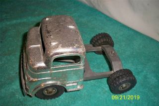 Structo 1950 ' s Truck Cab Toy Die - Cast Steel 8 3/4 