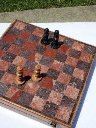 Soapstone Carved Chess Set