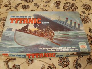 The Sinking Of The Titanic Board Game,  Pre - Owned