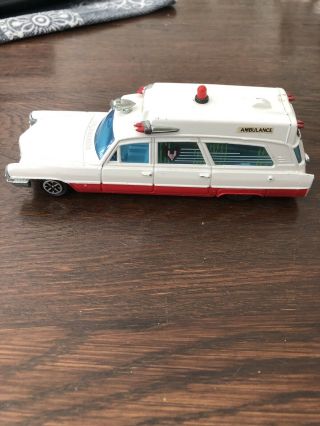 Vintage Dinky Toys Superior Rescuer Ambulance Cadillac
