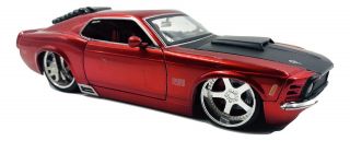JADA DUB CITY BIG TIME MUSCLE 1970 FORD MUSTANG BOSS 429 1:24 SCALE 2