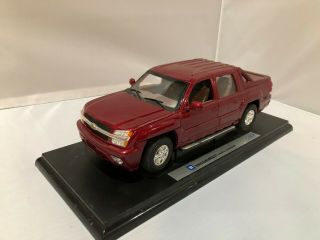 1/18 Welly 2002 Chevrolet Avalanche Diecast Truck Model Custom Paint