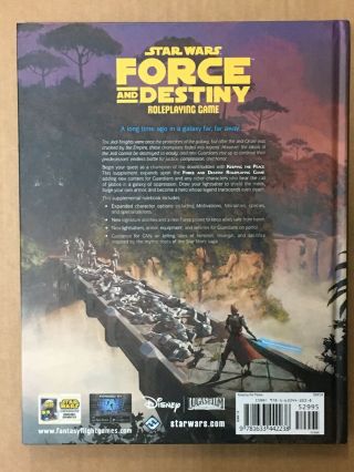 Star Wars Force and Destiny RPG: Keeping the Peace Sourcebook FFGSWF24 2