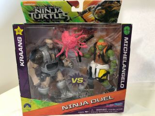 Teenage Mutant Ninja Turtles Out Of The Shadows Ninja Duel Michelangelo Kraang