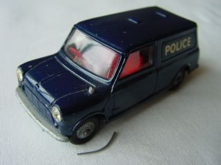 Corgi 448 Bmc Austin Mini Police Van - 1964 - Cond (see My Items)