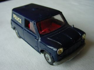 CORGI 448 BMC AUSTIN MINI POLICE VAN - 1964 - COND (see my items) 2