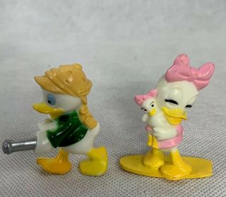 Vintage Disney Donald Duck Daisy Duck Kids 1986 Kellogs 1991 Figurines