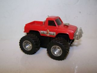 Vintage Road Champs Bear Foot Monster Truck Bearfoot Chevy Gmc Red