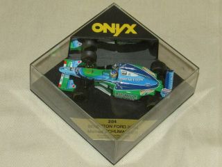 Onyx Benetton Ford 194b Michael Schumacher F1 Race Car Model 1:24