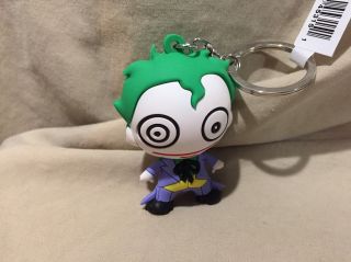 Dc Comics Series 1 The Joker 3d Figural Keyring Key Ring