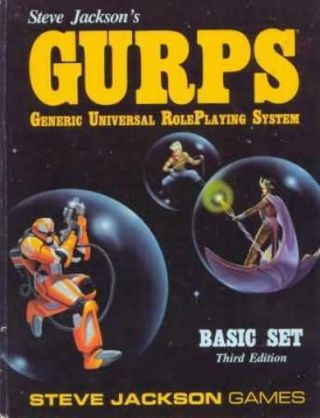 Sjg Gurps 1st - 3rd Ed Basic Set (3rd Edition) Hc Vg,