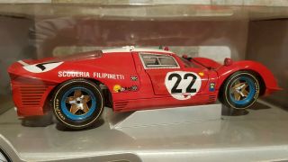 1:18 Eagles Race Ferrari 412 P Le Mans 1967 Filipinetti