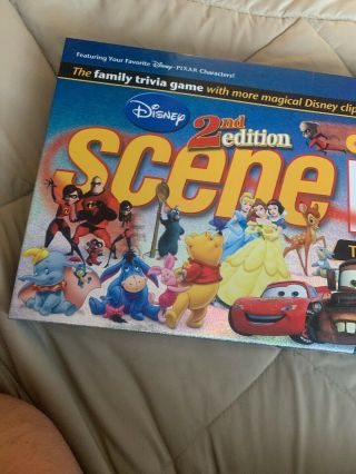 Disney Scene It? 2nd Edition DVD Game 2007 100 Complete 2