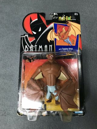 Man - Bat Figure From Batman The Animated Series,  Kenner 1992 - In Package