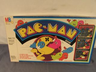 Vintage Milton Bradley Pac - Man Board Game