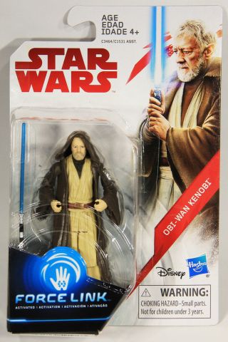 L001595 Star Wars The Last Jedi Action Figure / Obi - Wan Kenobi / Moc Canada