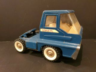 Vintage Structo Toy Tractor Trailer Truck Cab Blue