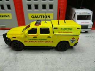 Matchbox Fire Dodge Ram Supervisor Hazmat Field Operations Emergency Unit