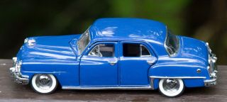 Franklin 1952 Desoto Firedome 4 - Door 1:43 Scale Car Automobile Blue
