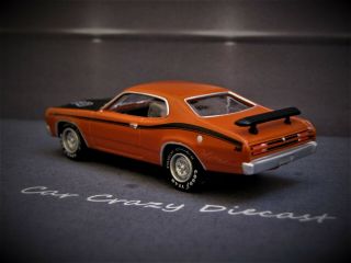 71 1971 Plymouth Duster 340 Wedge Collectible Mopar Muscle Car / Diorama Model