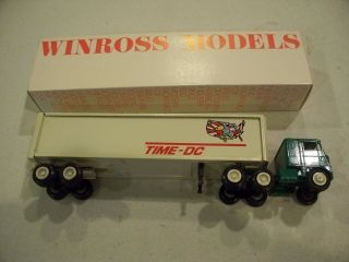Time Dc 1986 Tractor Trailer Diecast Winross Truck