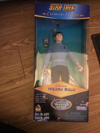 Star Trek Collector Edition Lieutenant Hukaru Sulu Playmates 1996