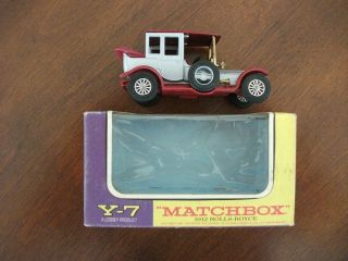 Matchbox Model Of Yesteryear Y - 7 Rolls Royce Rare Issue 9