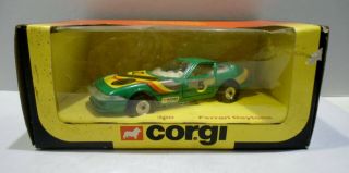 1:36 Corgi Metal Car Ferrari Daytona 5 Auto Racing Cars Mettoy Model 300