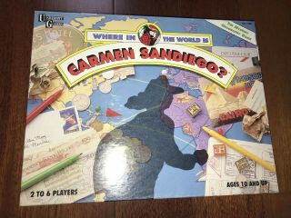 Where In The World Is Carmen Sandiego? Board Game