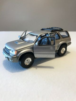 Toyota 4runner Hilux Adventure Vehicle 1:38 Scale Diecast Tins Toys Pull Back 5”