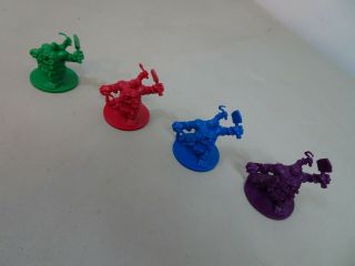 World Of Warcraft Board Game Components - (4x) Abomination Figures