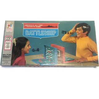 Vintage 1967 Edition 4730 Battleship Complete Board Game Milton Bradley Usa Made